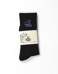 Dogleg Socks Black - Mogshade