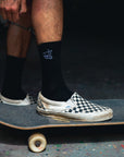 Dogleg Socks Black - Mogshade