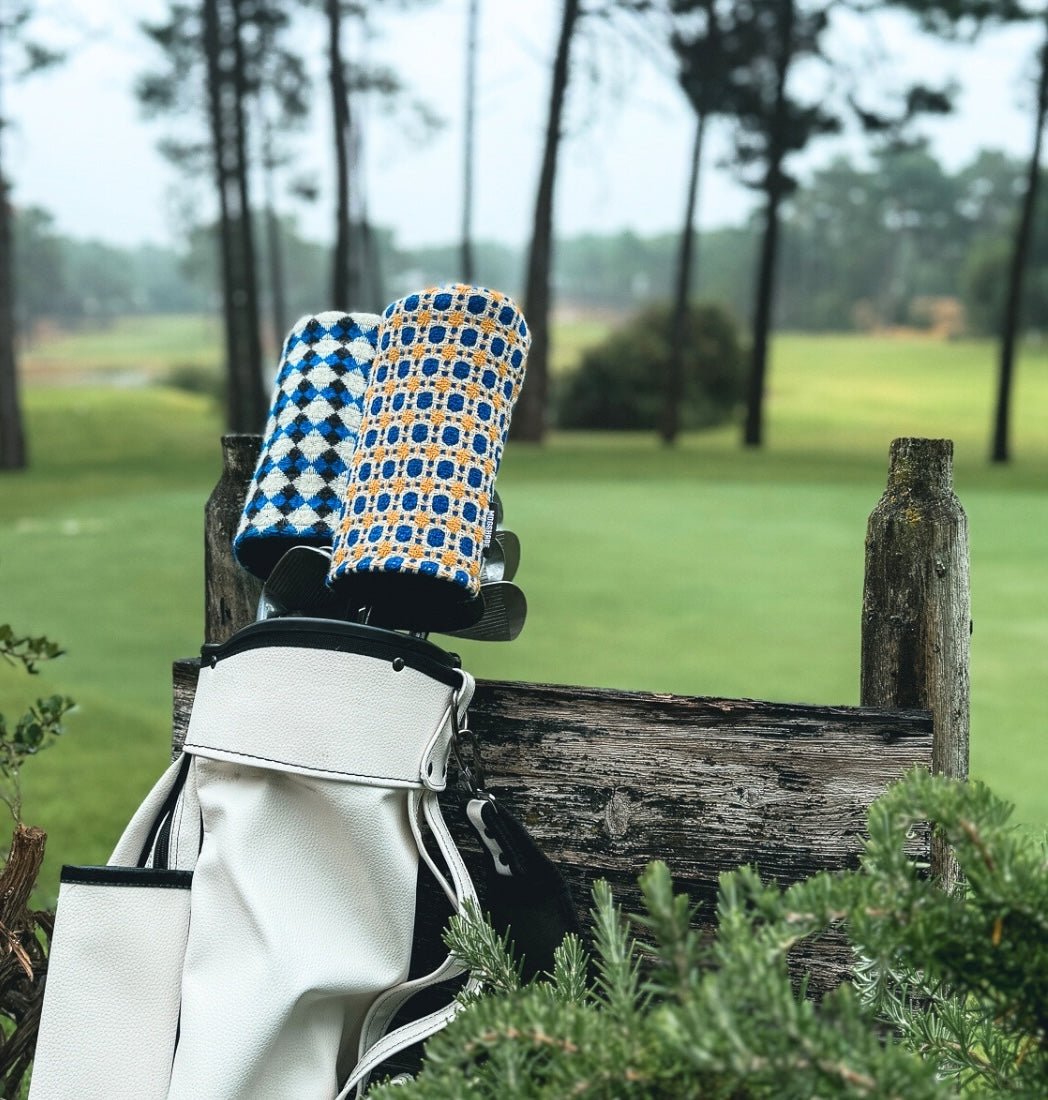 Azulejo Black & Blue Headcover - Mogshade