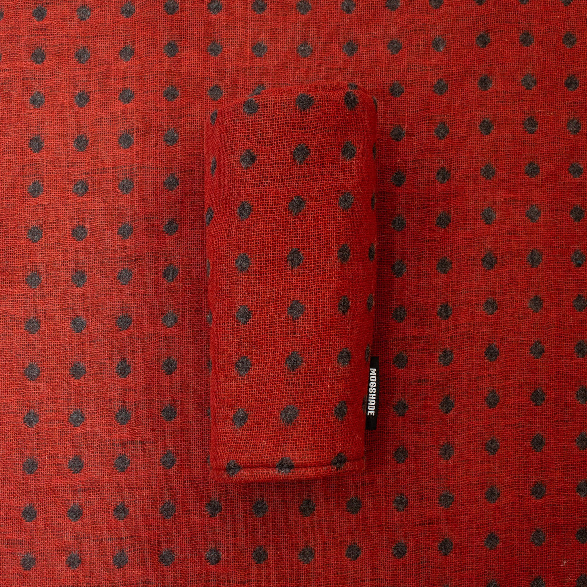 Dot Red &amp; Gray Headcover - Mogshade