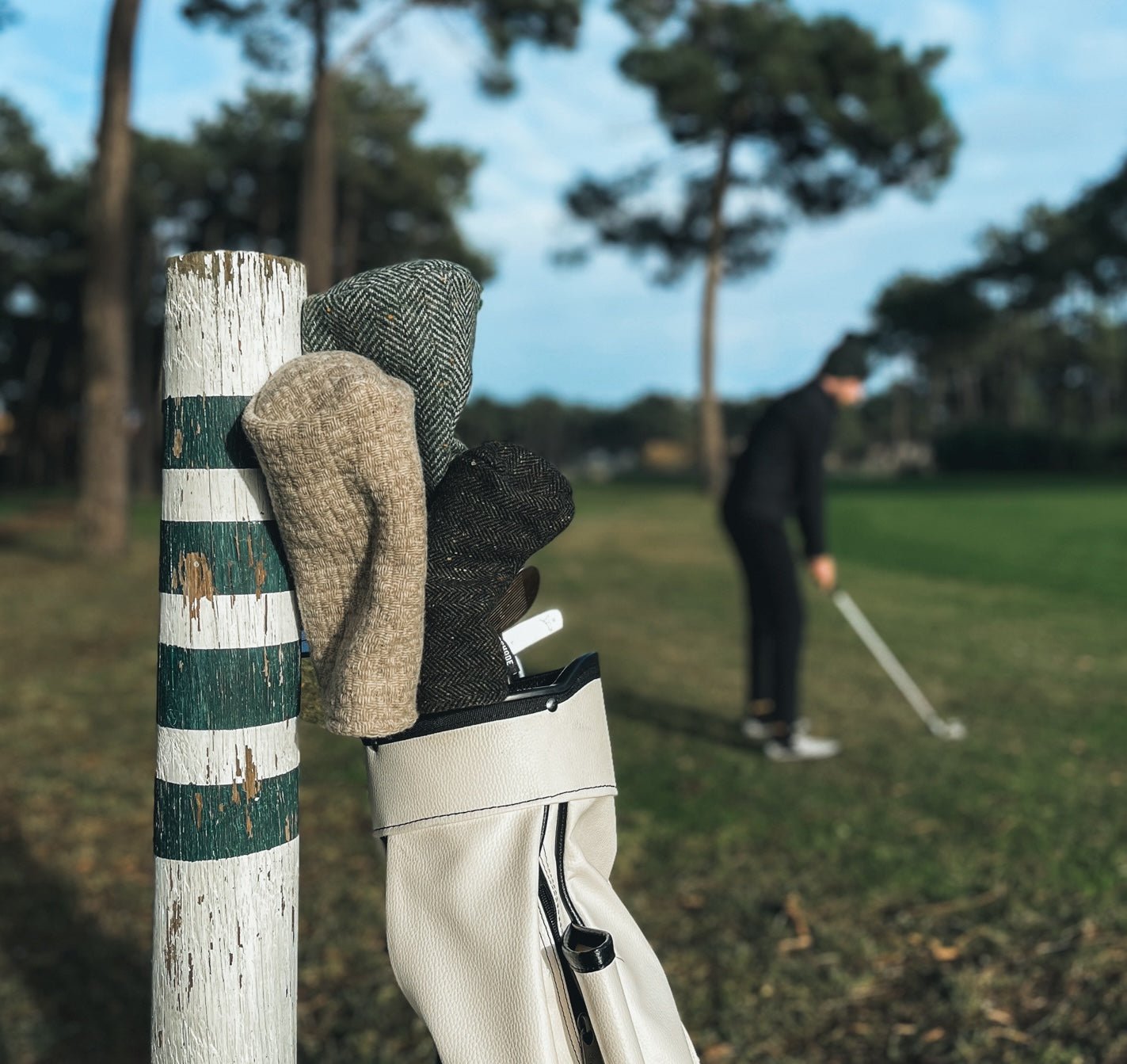 Herringbone Moss Headcover - Mogshade
