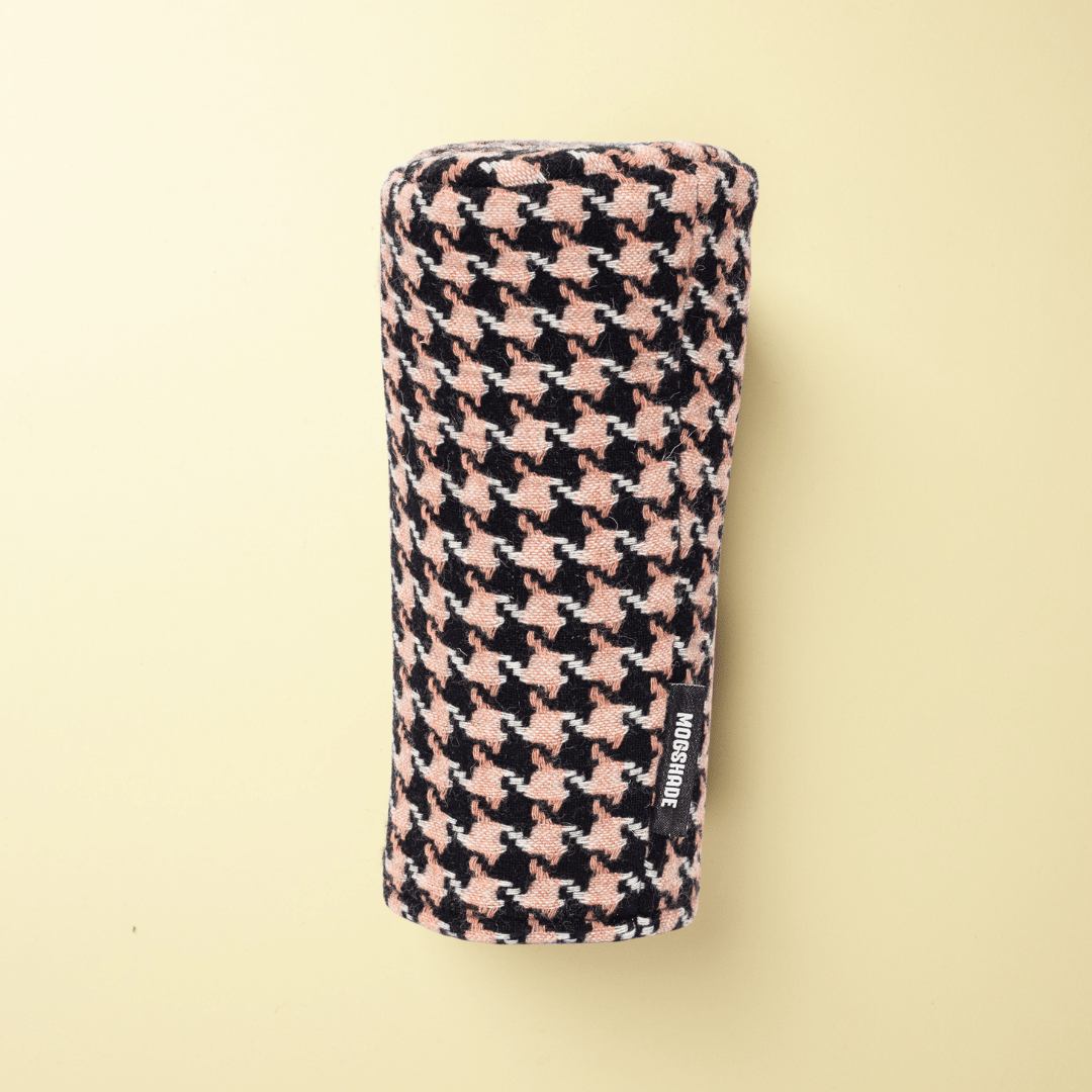 Houndstooth Pink Headcover - Mogshade