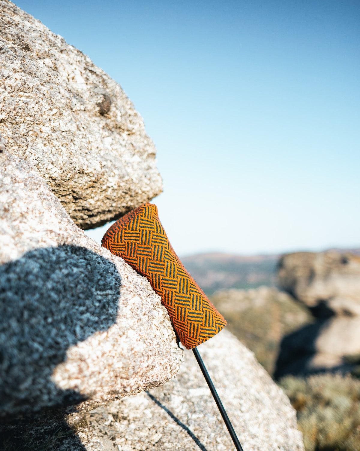 Tiles Olive & Orange Headcover - Mogshade