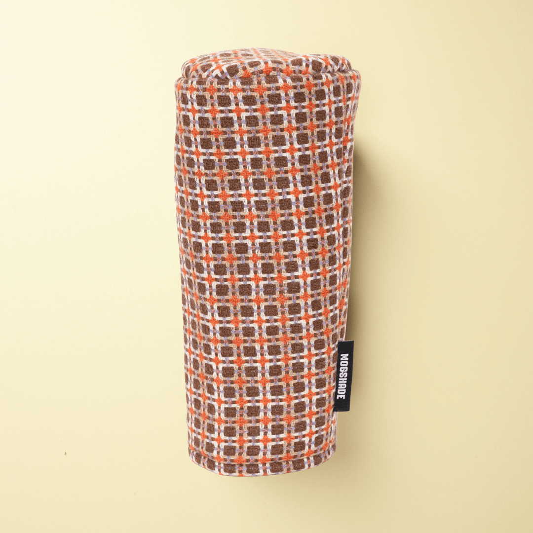 Vintage Mini Orange &amp; Brown Headcover - Mogshade