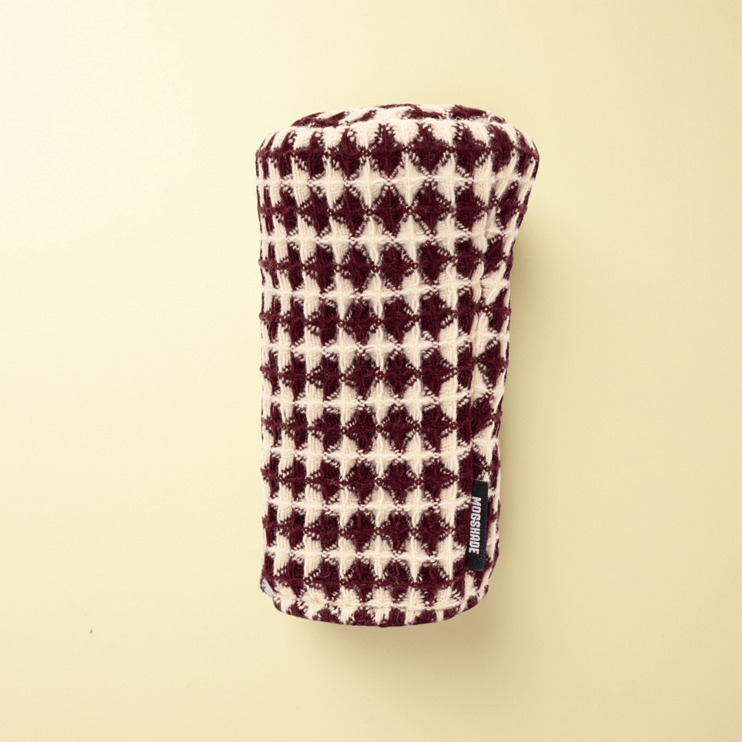 Waffle Bordeaux Headcover - Mogshade
