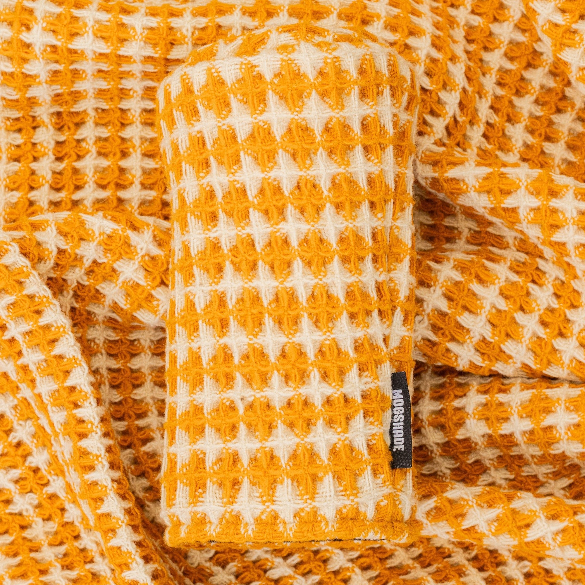 Waffle Yellow Headcover - Mogshade