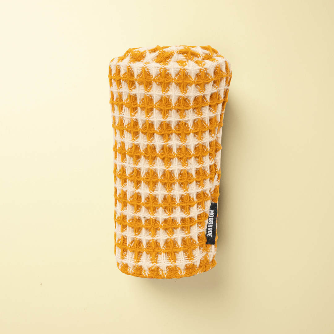 Waffle Yellow Headcover - Mogshade